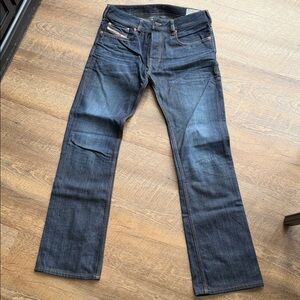 Diesel Zatiny Bootcut Dark Blue Jeans